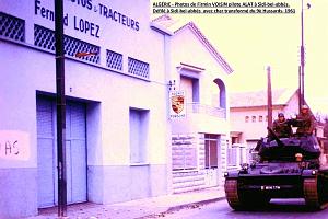 Sidi-Bel-Abbes - 9e Hussards - Defile - 1961